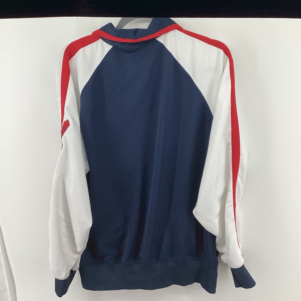 Vintage Men's Dynasty Cleveland Indians  Chief Wahoo  Full Zip  Jacket MLB - Picture 3 of 11